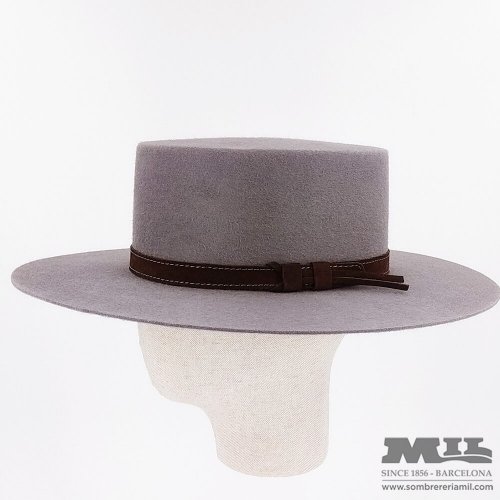 Cordovan hat Morente grey