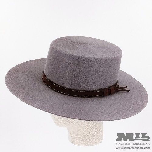 Cordovan hat Morente grey