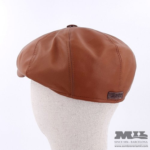 Leather Irish cap Princeton