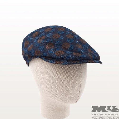 Molton printed Flatcap