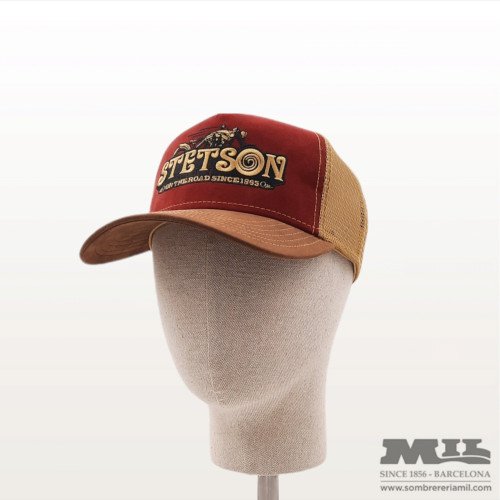 STETSON CAP TRUCKER ON THE...