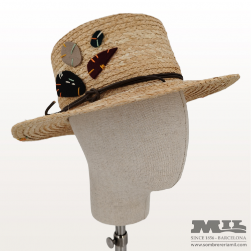 Straw Patched Hat