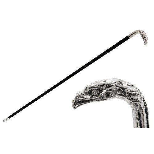 Silver Eagle Cane Pasotti