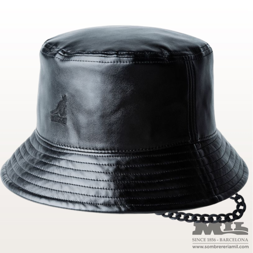 Chain Faux Leather bucket