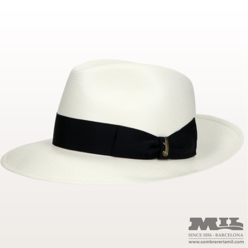 Amedeo fine panama hat wide brim | Borsalino