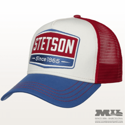 GORRA STETSON TRUCKER GASOLINE