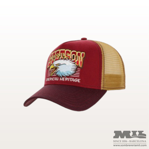 Trucker Stetson Cap Eagle Head