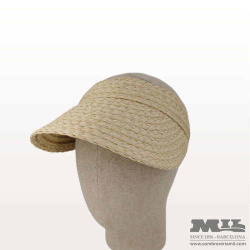 Aranda Raffia Visor